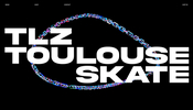 不思議な質感の環境マッピングでギラギラ質感を表現したフランスのスケートボーディングチーム TLZ のウェブサイト
