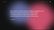 柔らかくたわむような独特な触り心地を WebGL を使って巧みに表現した Jantana Hennard さんのポートフォリオサイト