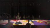 透明なアバターが華々しくシーンを彩る Lusion の実験作 An infinite fashion show がすごい