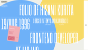 ポップな可愛らしさとエッジの利いたかっこよさが見事に共存する Hisami Kurita さんのポートフォリオ
