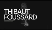 思わず触りたくなる驚きのインタラクション！ Thibaut Foussard さんのポートフォリオサイトがすごい！