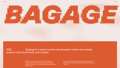 WebGL を使って文字や画像をディザリング！ どこかレトロな Bagage のウェブサイトがかっこいい