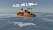 フル 3D で作られた小さな島を舞台にスクロール連動型で見せる Maxime Guillon さんのポートフォリオサイト