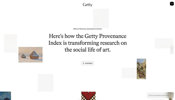 美術品が誰の手を渡ってきたかの変遷や歴史を堪能できる Getty が提供する Tracing Art がおもしろい