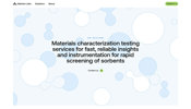 計測装置の構造がまるで取扱説明書のような線画タッチで描かれる Alphane Labs のウェブサイト