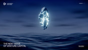 美しいエフェクトとシームレスなシーン遷移が高い技術を感じさせる Hashgraph Ventures のウェブサイト