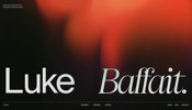 多彩な表現のなかにも通底するビジョンが見える Luke Baffait さんのポートフォリオサイト