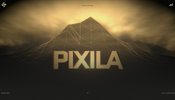 ローポリゴンな雰囲気をあえて表現の１つとして随所に活用した Pixila のウェブサイト