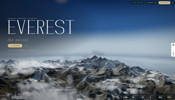 エベレストという壮大なテーマを WebGL で見事なドキュメンタリーに仕上げた Everest · The Ascent